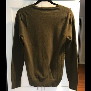 J Crew Men’s sweater, forest green , XS